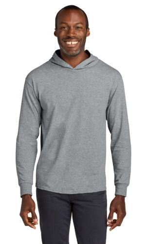 Jerzees Classics   Unisex Cotton Long Sleeve Hooded T-Shirt 363LH