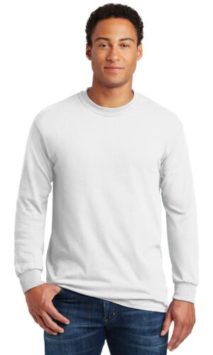 Gildan ®  - Heavy Cotton   100% Cotton Long Sleeve T-Shirt.  5400