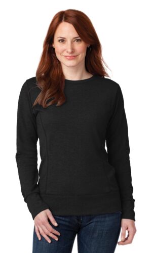 DISCONTINUED  Anvil ®  Ladies French Terry Crewneck Sweatshirt. 72000L