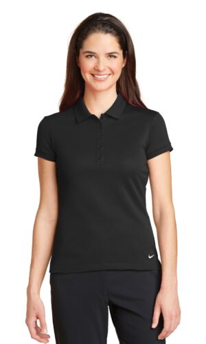 Nike Women's Dri-FIT Solid Icon Pique Modern Fit Polo.  746100