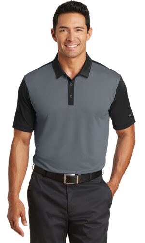 DISCONTINUED  Nike Dri-FIT Colorblock Icon Modern Fit Polo.  746101
