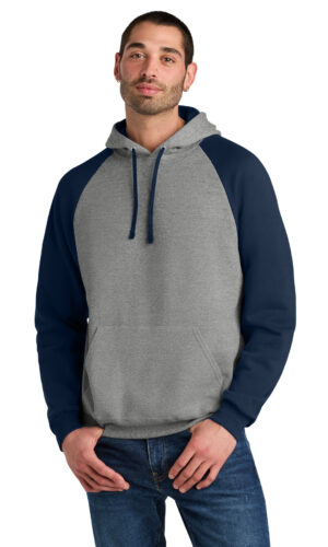Jerzees ®  Unisex NuBlend ®  Colorblock Raglan Hoodie Sweatshirt 96C