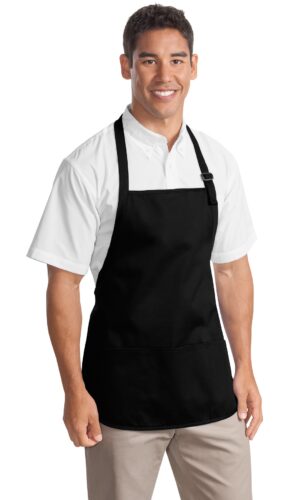 Port Authority ®  Medium-Length Apron with Pouch Pockets.  A510