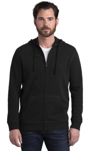 DISCONTINUED  Alternative Indy Blended Fleece Zip Hoodie. AA8050