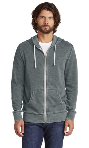 DISCONTINUED  Alternative Burnout Laid-Back Zip Hoodie. AA8636