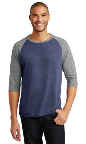DISCONTINUED  Anvil ®  Tri-Blend 3/4-Sleeve Raglan Tee. AN6755