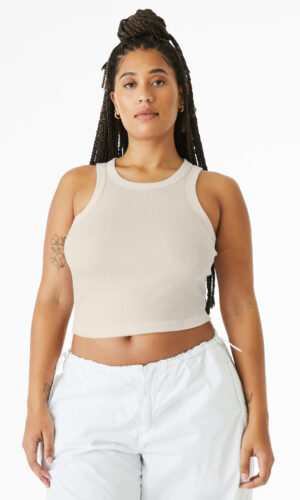 BELLA+CANVAS ®  Women's Micro Rib Racer Tank BC1019