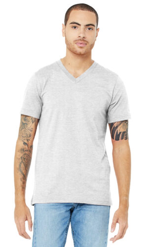 BELLA+CANVAS  ®  Unisex Jersey Short Sleeve V-Neck Tee. BC3005