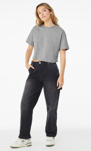 BELLA+CANVAS ®  Women's Jersey Crop Tee BC6482