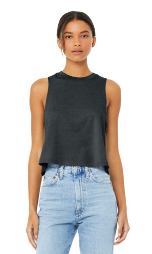 BELLA+CANVAS  ®  Women's Racerback Cropped Tank. BC6682