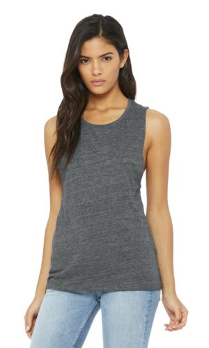 BELLA+CANVAS  ®  Women's Flowy Scoop Muscle Tank. BC8803