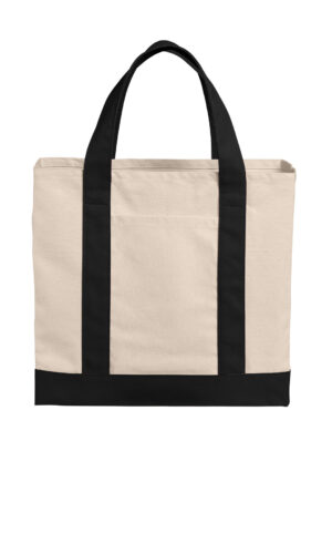 Port Authority ®  Cotton Canvas Two-Tone Tote BG429