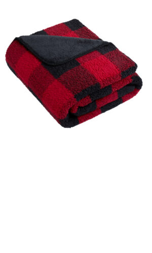 Port Authority ®  Double-Sided Sherpa/Plush Blanket BP48