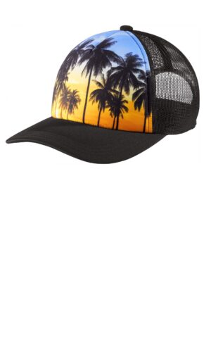 Port Authority  ®  Photo Real Snapback Trucker Cap C950