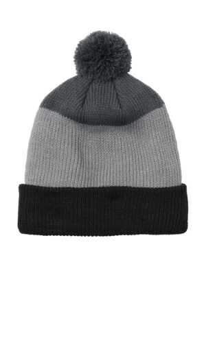 Port Authority ®  Cozy Striped Pom Beanie C979