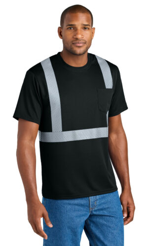 CornerStone ®  Enhanced Visibility Segmented Tape Tee CS206