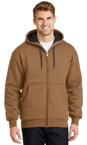 CornerStone ®  - Heavyweight Full-Zip Hooded Sweatshirt with Thermal Lining.  CS620