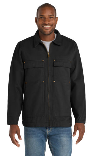 DISCONTINUED  CornerStone ®  Washed Duck Cloth Chore Coat. CSJ50