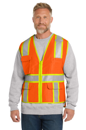 CSV105_safetyorange_model_front