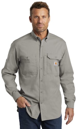 Carhartt Force  ®  Ridgefield Solid Long Sleeve Shirt. CT102418
