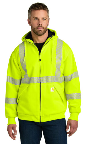 Carhartt ®  ANSI 107 Class 3 Lined Full-Zip Sweatshirt CT104988