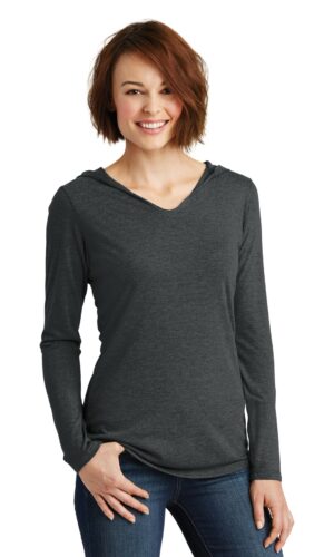 District ®  Women's Perfect Tri ®  Long Sleeve Hoodie. DM139L