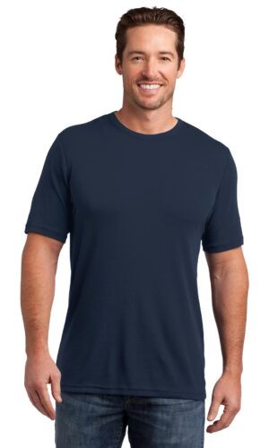 DISCONTINUED  District Made ®  Mens Mini Rib Crew Tee. DM300