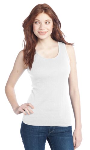 DISCONTINUED  District ®  - Juniors 2x1 Rib Tank.  DT210