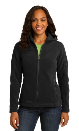 DISCONTINUED  Eddie Bauer ®  Ladies Hooded Full-Zip Fleece Jacket. EB206