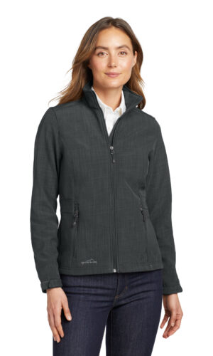 Eddie Bauer ®  Women's Shaded Crosshatch Soft Shell Jacket. EB533