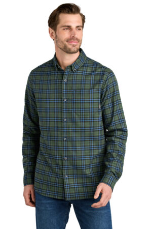 EB610_softoliveplaid_model_front