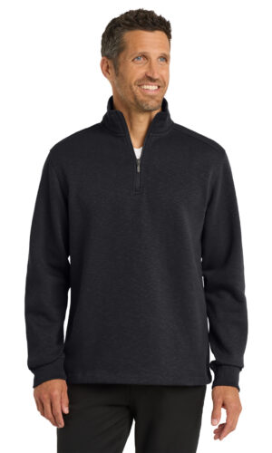 Port Authority ®  Slub Fleece 1/4-Zip Pullover. F295