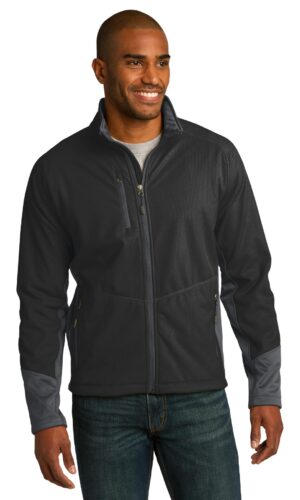 DISCONTINUED  Port Authority ®  Vertical Soft Shell Jacket. J319