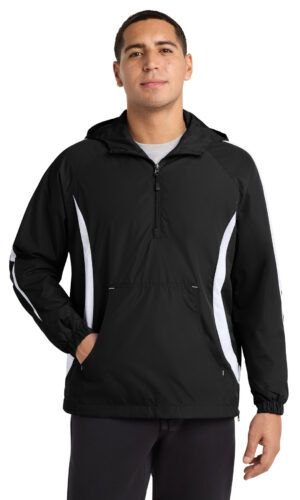 Sport-Tek ®  Colorblock Raglan Anorak. JST63