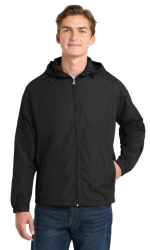 Sport-Tek ®  Hooded Raglan Jacket. JST73