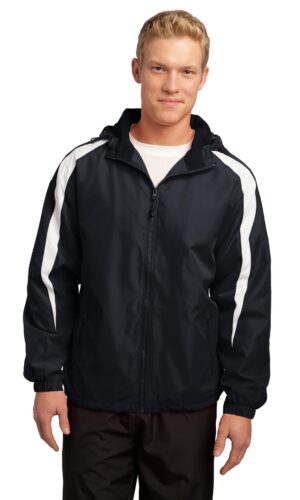 Sport-Tek ®  Fleece-Lined Colorblock Jacket. JST81