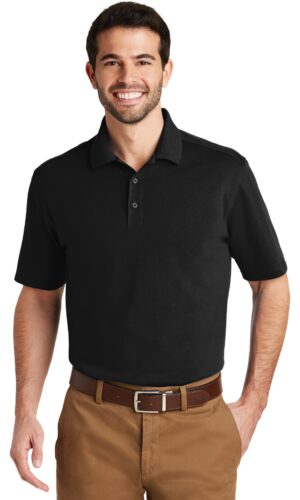 DISCONTINUED  Port Authority ®  SuperPro   Knit Polo. K164