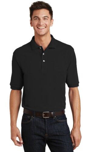 Port Authority ®  Heavyweight Cotton Pique Polo with Pocket.  K420P