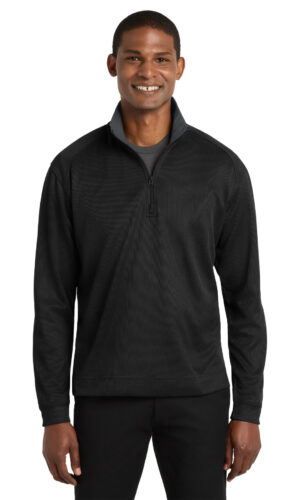 Port Authority ®  Vertical Texture 1/4-Zip Pullover. K805