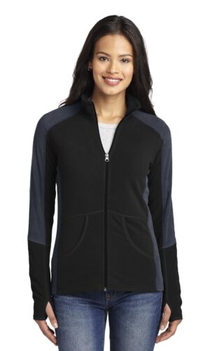 DISCONTINUED  Port Authority ®  Women's Colorblock Microfleece Jacket. L230
