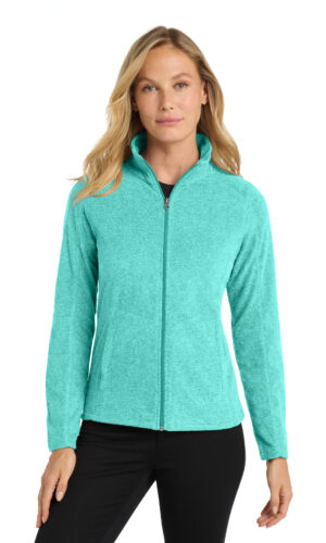Port Authority ®  Women's Heather Microfleece Full-Zip Jacket. L235