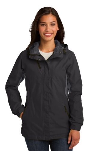 DISCONTINUED  Port Authority ®  Ladies Cascade Waterproof Jacket. L322