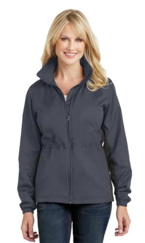 DISCONTINUED  Port Authority ®  Ladies Core Colorblock Wind Jacket. L330