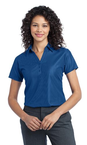 DISCONTINUED  Port Authority ®  Ladies Vertical Pique Polo. L512