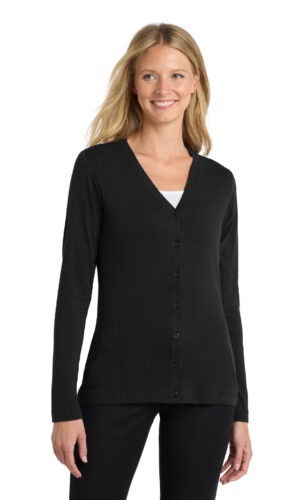 DISCONTINUED  Port Authority ®  Women's Modern Stretch Cotton Cardigan. L515