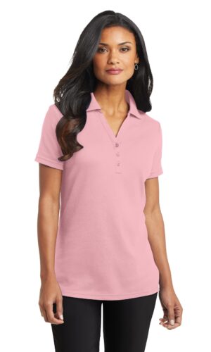 DISCONTINUED  Port Authority ®  Ladies Silk Touch Interlock Polo. L520