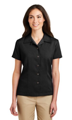 DISCONTINUED  Port Authority ®  Ladies Easy Care Camp Shirt.  L535
