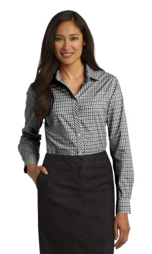 Port Authority ®  Ladies Long Sleeve Gingham Easy Care Shirt. L654