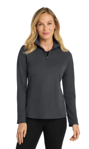 Port Authority ®  Women's Pinpoint Mesh 1/2-Zip . L806