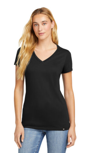 New Era  ®  Women's Heritage Blend V-Neck Tee. LNEA101